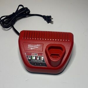 Milwaukee M12 Compact Red Battery Charger